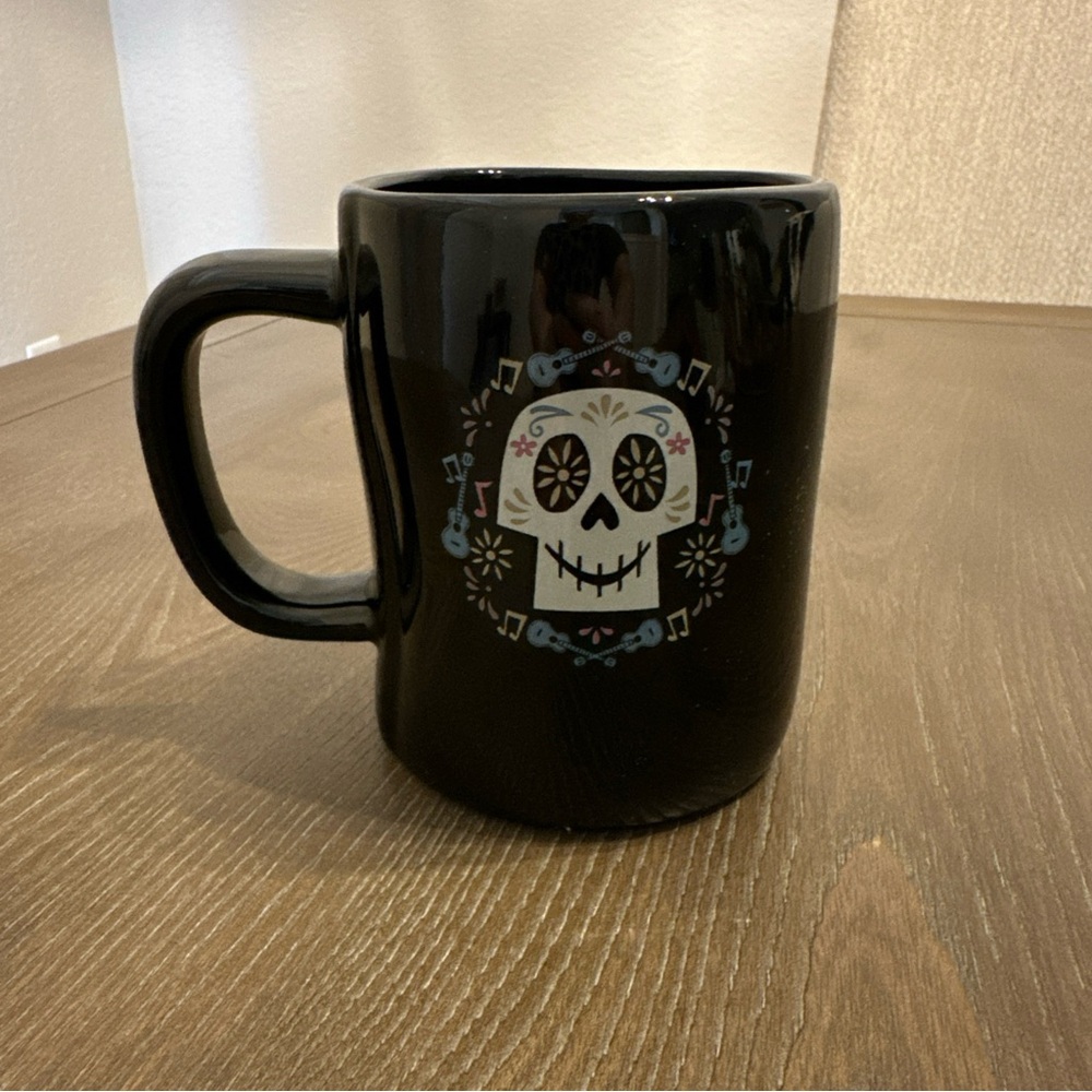 Rae Dunn‎ Disney Pixar Un Poco Loco Sugar Skull Mug Day Of The Dead 16 Oz